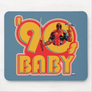Deadpool 90's Baby Mouse Pad