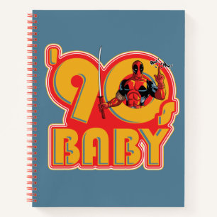 Deadpool   90's Baby Notebook