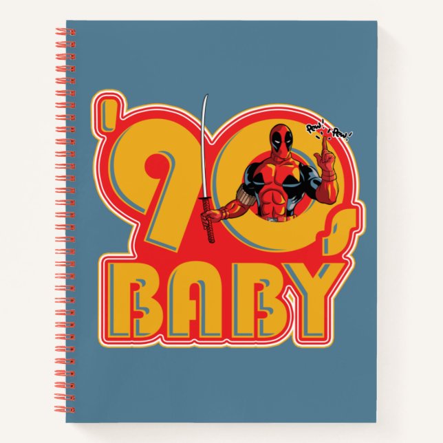 Deadpool | 90's Baby Notebook (Front)