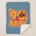 Deadpool | 90&#39;s Baby Sherpa Blanket