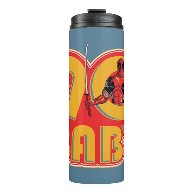 Deadpool | 90's Baby Thermal Tumbler (Front)