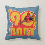 Deadpool | 90&#39;s Baby Throw Pillow