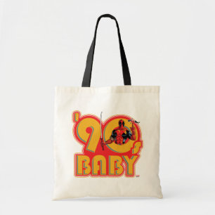 Deadpool 90's Baby Tote Bag