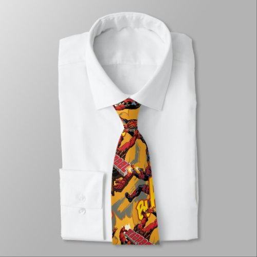 Deadpool Blam Pattern Neck Tie