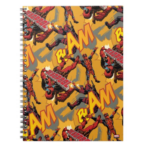Deadpool Blam Pattern Notebook