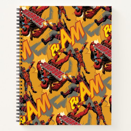 Deadpool Blam Pattern Notebook