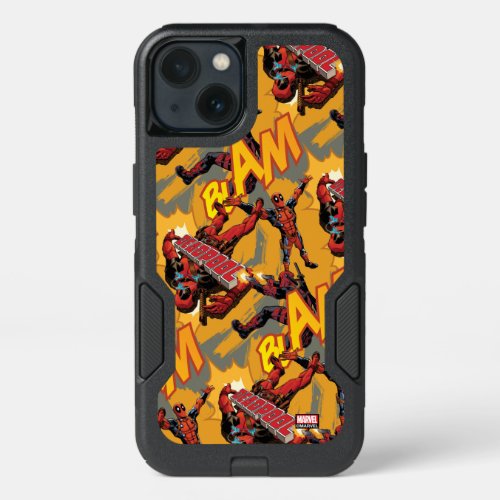 Deadpool Blam Pattern iPhone 13 Case