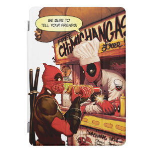 Deadpool Chimichanga Trap iPad Pro Cover