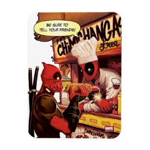 Deadpool Chimichanga Trap Magnet