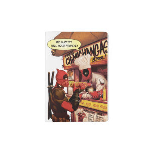 Deadpool Chimichanga Trap Passport Holder