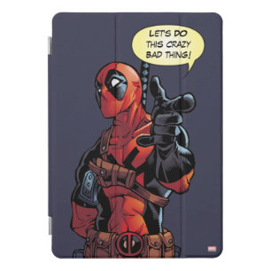 Deadpool Closeup Pointing iPad Pro Cover