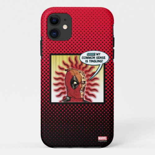 Deadpool Common Sense iPhone 11 Case