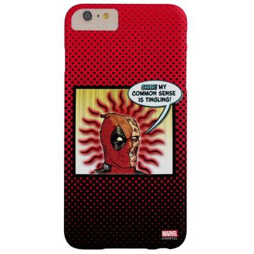 Deadpool Common Sense Barely There iPhone 6 Plus Case