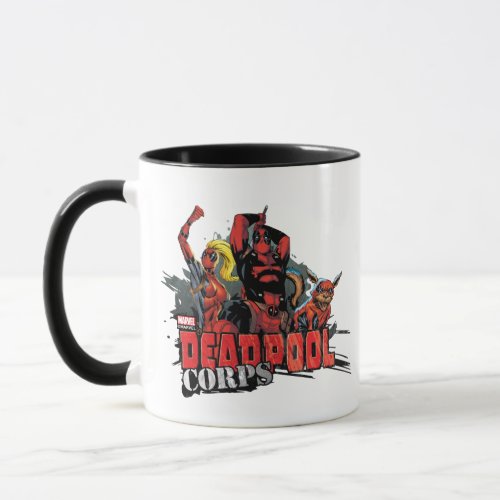 Deadpool Corps Graphic Mug