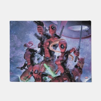 Deadpool Corps In Space Doormat by deadpool at Zazzle
