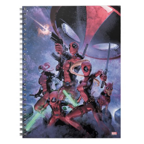 Deadpool Corps In Space Notebook