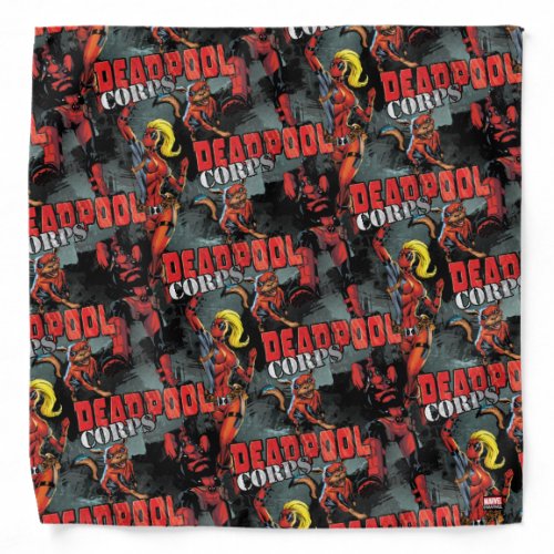 Deadpool Corps Pattern Bandana