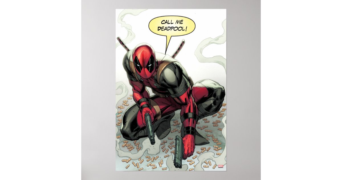 Poster Deadpool - Bullets and Chimichangas