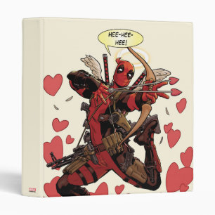 Deadpool Cupid 3 Ring Binder