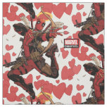 Deadpool Cupid Fabric