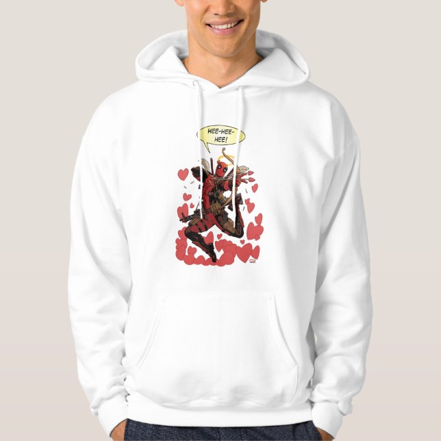 Deadpool Cupid Hoodie (Front)