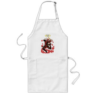 Deadpool Cupid Long Apron