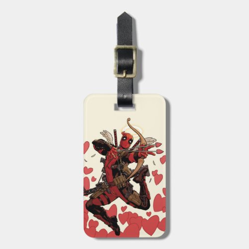 Deadpool Cupid Luggage Tag