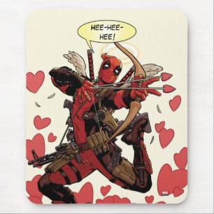Deadpool Cupid Mouse Pad