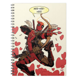 Deadpool Cupid Notebook