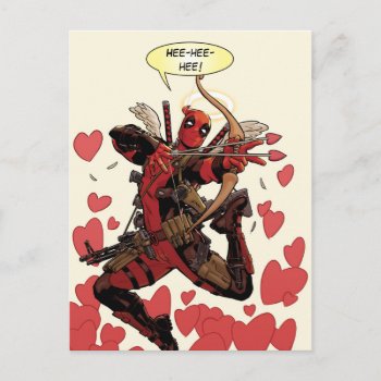 Deadpool Cupid Postcard by deadpool at Zazzle