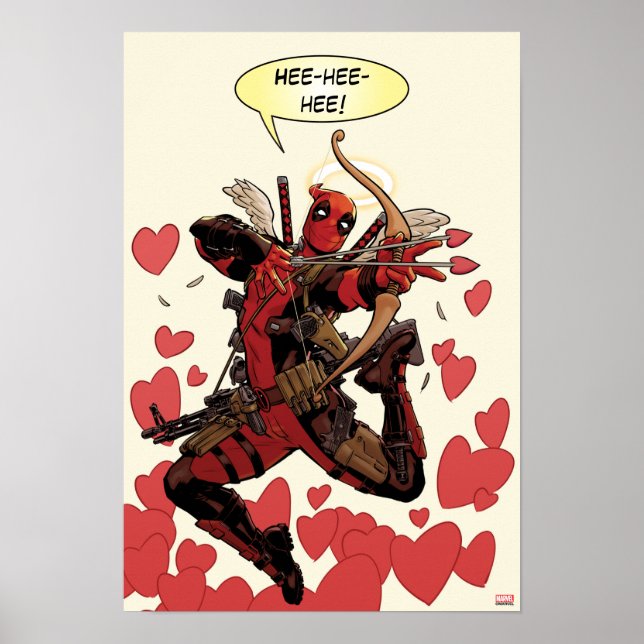 Deadpool Cupid Poster (Front)