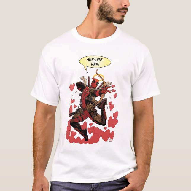 Deadpool Cupid T-Shirt (Front)