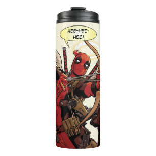Deadpool Cupid Thermal Tumbler