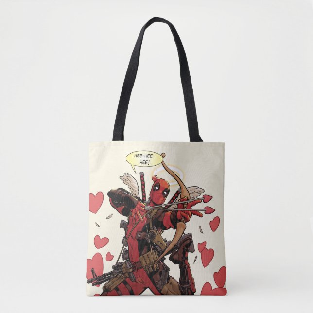 Deadpool Cupid Tote Bag (Front)