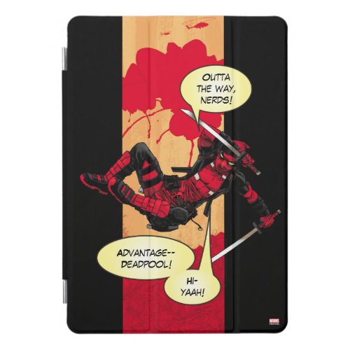 Deadpool Descending iPad Pro Cover