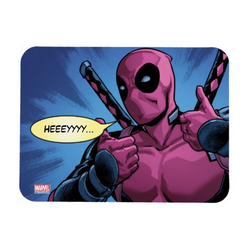 Deadpool Double Thumbs Up Magnet