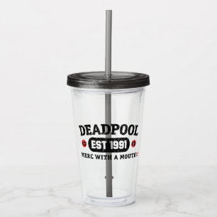 Deadpool Est. 1991 Acrylic Tumbler