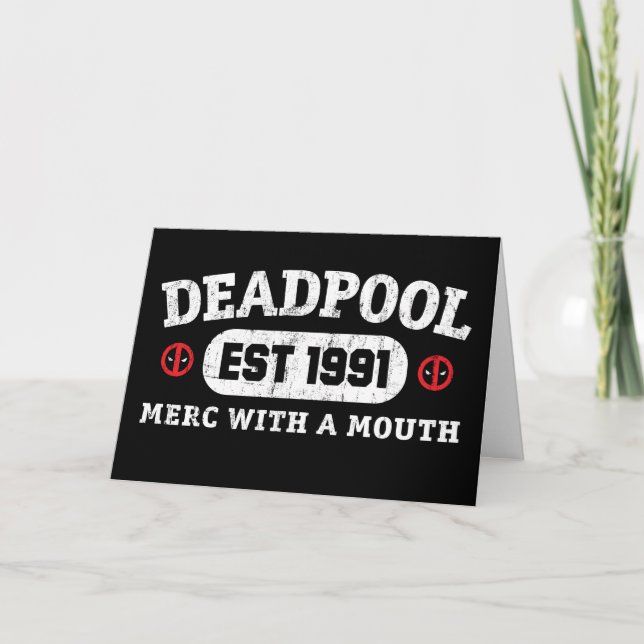 Deadpool | Est. 1991 Card (Front)