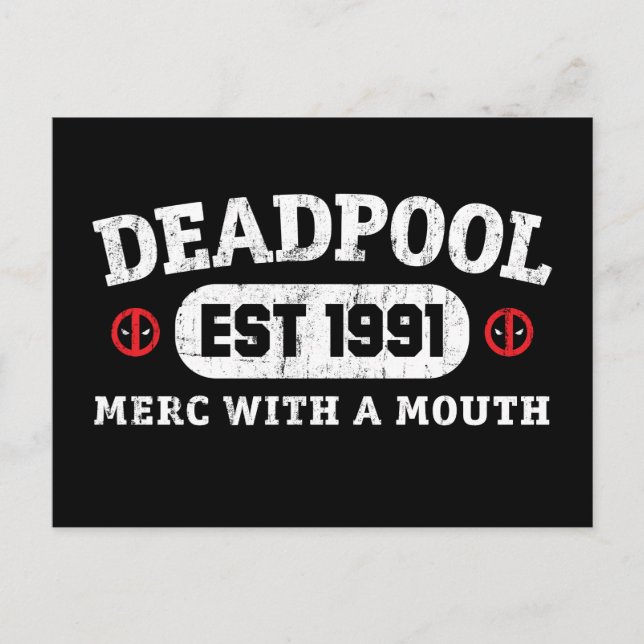 Deadpool | Est. 1991 Postcard (Front)