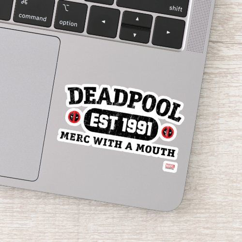 Deadpool  Est 1991 Sticker
