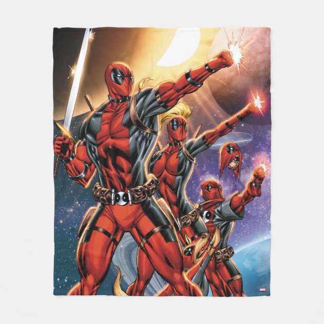 Deadpool discount fleece blanket