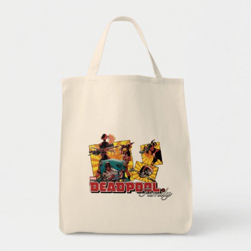 Deadpool Family Graphic Tote Bag