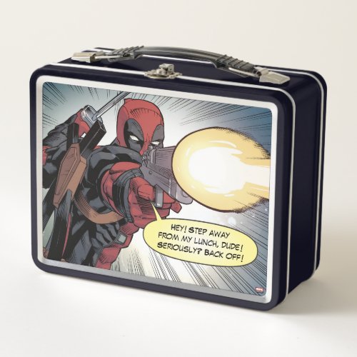 Deadpool Fires Back Adult Lunchbox