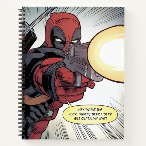 Deadpool Fires Back Notebook