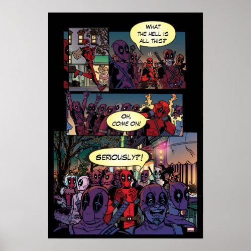 Deadpool Halloween Poster