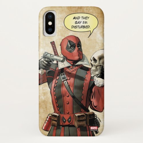 Deadpool Hamlet iPhone X Case