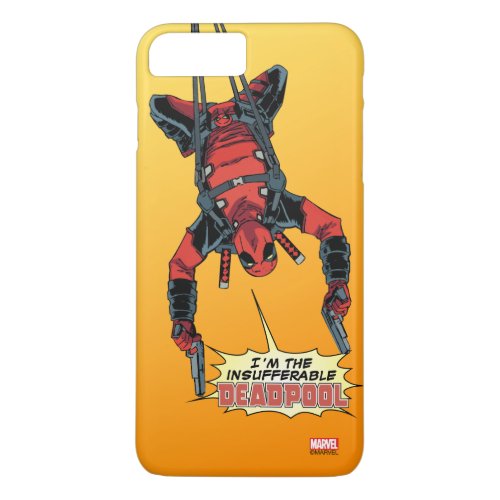 Deadpool Hanging From Harness iPhone 8 Plus7 Plus Case