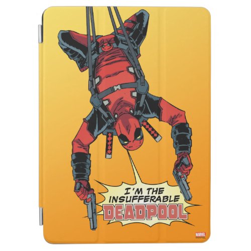 Deadpool Hanging From Harness iPad Air Cover
