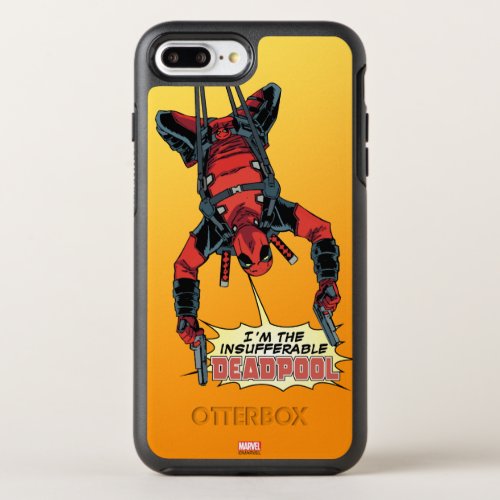 Deadpool Hanging From Harness OtterBox Symmetry iPhone 8 Plus7 Plus Case