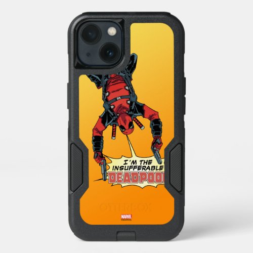 Deadpool Hanging From Harness iPhone 13 Case